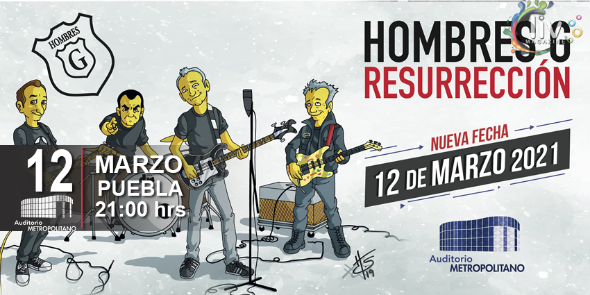 Hombres G en Puebla 12 de marzo 2021 Auditorio Metropolitano