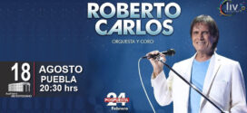 ROBERTO CARLOS EN PUEBLA 18 de agosto 2022 Auditorio Metropolitano
