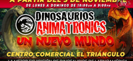 Dinosaurios Animatronics Recargados en Puebla Plaza el Triángulo las ánimas